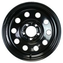 eCustomrim Trailer Rim Wheel 15X5 5 Lug On 4.5" Center Black Modular
