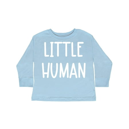 

Inktastic Baby Little Human Gift Toddler Boy or Toddler Girl Long Sleeve T-Shirt