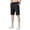 Black, variant on NAFUU Men's Athletic Gym Shorts Loose Fit Workout Shorts Summer Quick-Dry Lightweight Running Sports Gym Basketball Hiking Shorts Stretch Work Shorts
