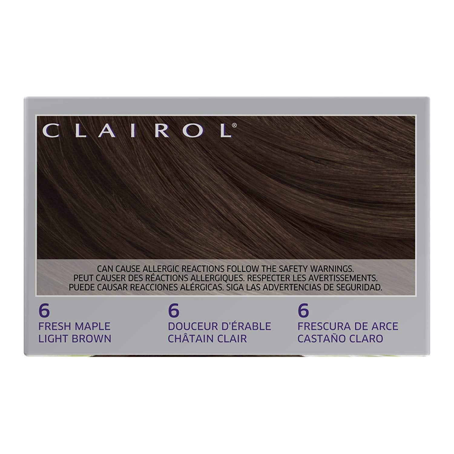 Clairol natural instincts vibrant 6 light brown permanent haircolor, 1.0 kit