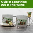 thumbnail image 3 of Taza de Cerámica con Revolvedor Baby Yoda de Disney Star Wars, 3 of 7
