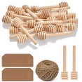 thumbnail image 1 of Varillas de miel FOCCTS 100 unidades cucharas de madera para miel, 1 of 1