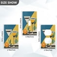 thumbnail image 7 of Yayeee Toggle Light Switch Wall Plate 1-Gang 4.5"x2.7" Home Decorative Outlet Cover, Yellow Glasses, 7 of 7