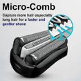 thumbnail image 4 of Têtes de Rasage Compatibles 32B S3 Compatibles avec Accessoires de Rasoirs Électriques Braun Series 3_Perfect Gift, 4 of 5