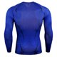 thumbnail image 4 of TFixol Camisas de manga larga para hombre Cuello redondo Raglan Impreso Elástico Deportes de secado rápido, 4 of 8