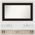 thumbnail image 7 of Amanti Art Custom Wall and Bathroom Mirror (31.75 x 53.75 in.), Mezzanine Espresso Frame, 7 of 7