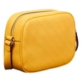 thumbnail image 3 of Gucci Blondie GG Patch Diagonal Stitching Yellow Leather Crossbody Handbag, 3 of 5