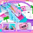 thumbnail image 5 of 194-Piece Car Track Building Set for Girls Ages 3-5 | Shark & Unicorn Themed Race Track Toy | Educational Gift for 4-6 Year Olds | Ideal Birthday Present for Girls 3-9, 5 of 7