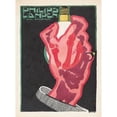thumbnail image 3 of Reijer Stolk 14x18 Black Modern Framed Museum Art Print Titled - Design for Advertising for `Philips Lampen" (1906), 3 of 5