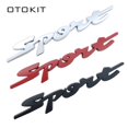 thumbnail image 2 of 3D Sport Cromo Emblema De La Insignia Del Coche Pegatina De Carreras Puerta Delantera Lateral Logotipo De Cola Tronco Automóviles Estilo huangjie unisex, 2 of 2