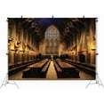 thumbnail image 3 of Hogwarts Great Hall Backdrop Wall Banner, Large Photo Backdrop, Party Decoration, Wizarding World Room Decor 7*5FT(82x60inch), 3 of 3