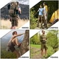 thumbnail image 6 of liyiyiyia Mens Cargo Shorts with Multi Pockets Ripstop Workwear Hiking Fishing Shorts Stretch Utility Short Men, 6 of 7