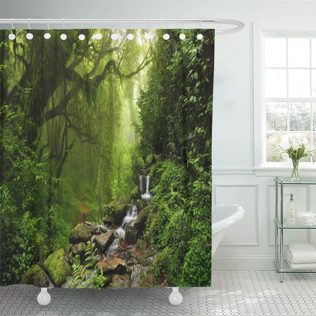 SUTTOM Green Rainforest Subtropical Forest in Nepal Jungle Amazon