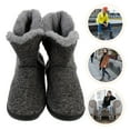thumbnail image 4 of HERFIER Men's Cozy Non-skid Warm Indoor Slippers, 4 of 8