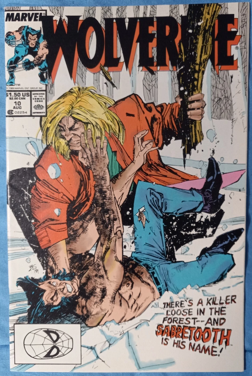 Wolverine #10 Sabretooth Appearance