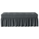 thumbnail image 5 of Funda para banco de comedor, fundas elásticas extraíbles, funda elástica para asiento, cojín para banco Gris oscuro, 5 of 9