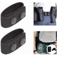 thumbnail image 4 of Belt Keeper with Double Snaps Duty Strap Holder Outdoor Sports Belt Fixed Accessories 4 Pieces Belt Clips with Double Snap Fasteners, 4 of 5