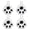 Black, variant on Partheme 4 Pack Smart Wireless Bluetooth Tracker Key Finder, Anti-Loss Alarm Locator for Pets Dogs Cats, Luggage Wallet Backpack Item Finder, for Home Office Travel, Gray