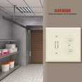 ENERLITES Combination Toggle Light Switch/Duplex Receptacle Outlet Wall Plate Cover, Midsize 2