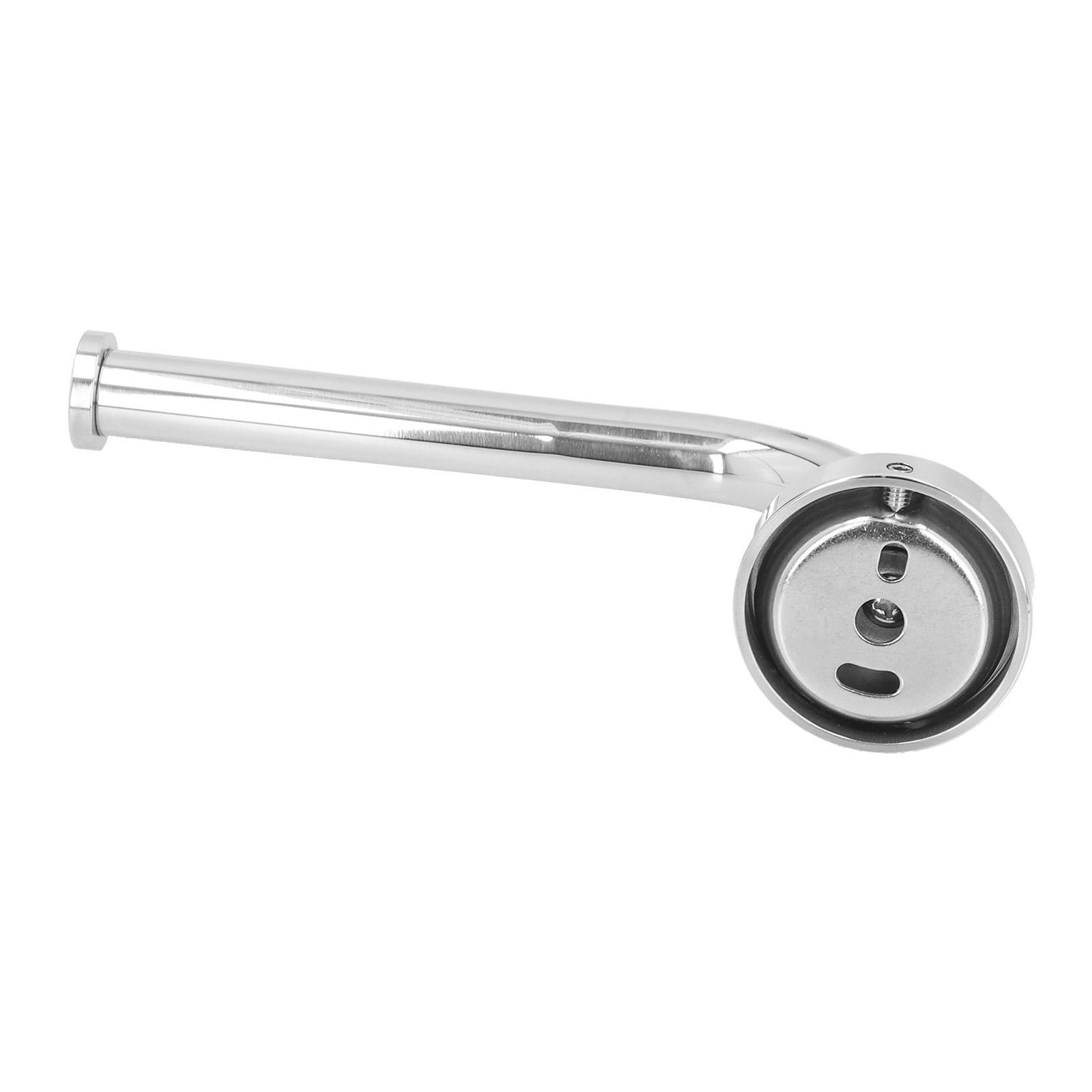 Yajisi 304 Stainless Steel Toilet Paper Holder, Rustproof L-Shaped Roll Paper Rack for Bathroom & Kitchen (19x11x7cm)
