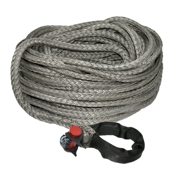 1/2" x 200' LockJaw Synthetic Winch Line w/ Integrated Shackle 10,700 lbs WLL