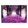 thumbnail image 2 of Tiptophomedecor Peel and Stick Forest Wallpaper Wall Mural - Flower Road - Removable Wall Decals, 2 of 3