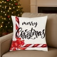 thumbnail image 1 of 45cm Christmas Themed Pillowcase Holiday Decoration Sofa Cushion Cover Multiple Patterns Polyester, 1 of 9