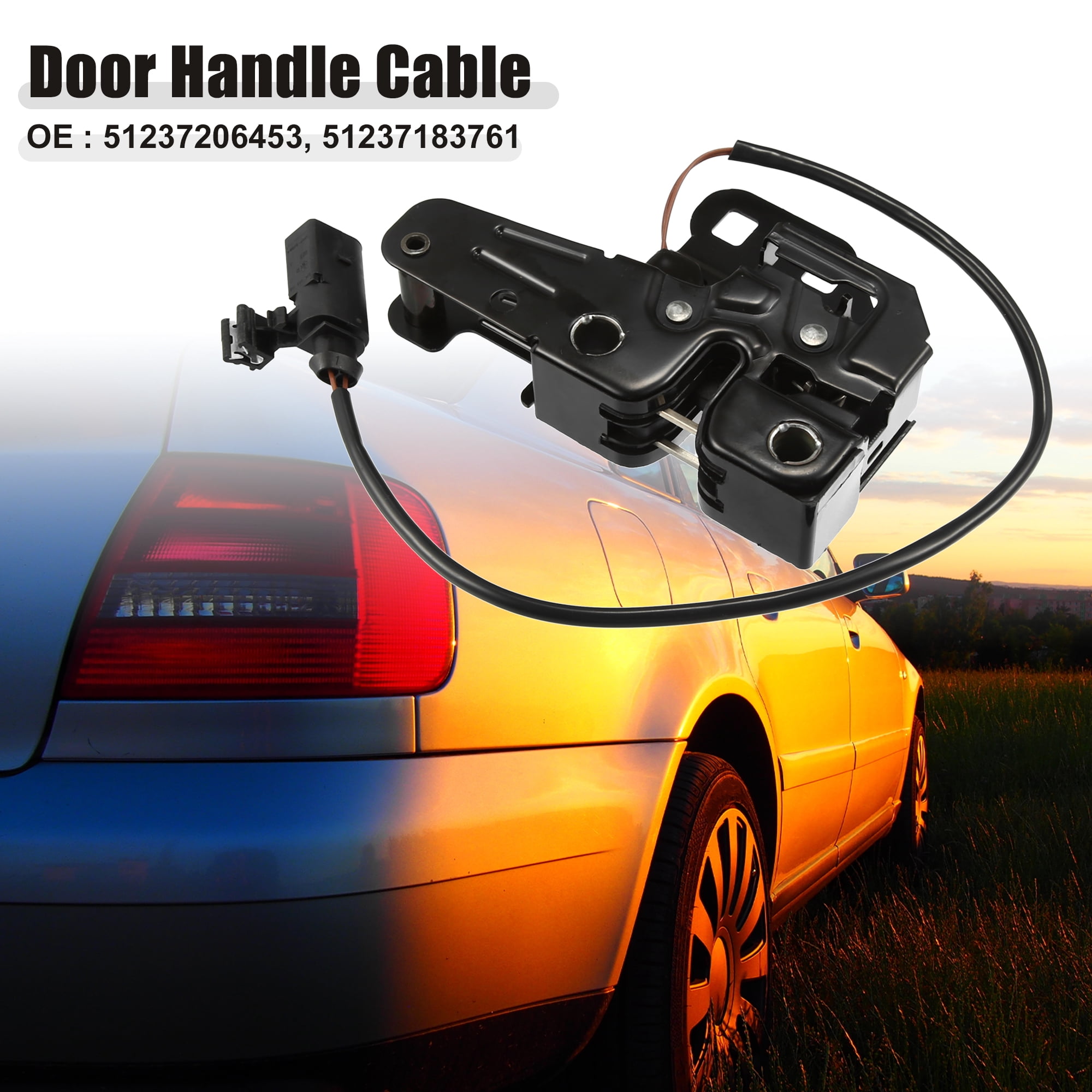 Unique Bargains Front Lower Hood Lock Lid Latch Replacement Fit for Audi A4 Quattro