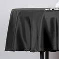 thumbnail image 2 of BalsaCircle 6 Pieces 70" Black Round Polyester Tablecloths Fabric Table Cover Linens, 2 of 7