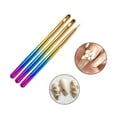 thumbnail image 4 of Durable Nail Art UV Gel Brush Collection Non-Corroding & Resistant to Deformation for Professional Use 3pcs, 4 of 9