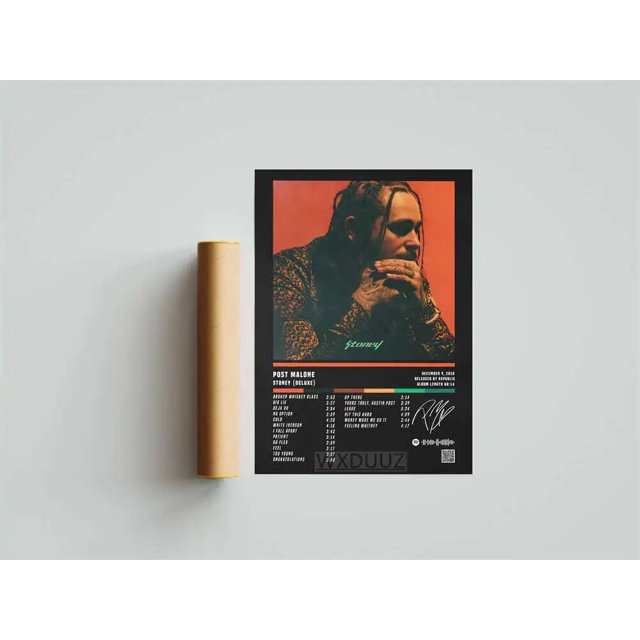Imagen de decoración de pared de estilo clásico: Póster de colección de cubierta de álbum de cantante Playboi Carti, decoración del hogar de alta calidad, regalo de impresión en lienzo