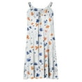 thumbnail image 7 of Tnhcen Retro Print V-neck Sleepwear Dress Spring/Summer Tank Lightweight Flowy Design Comfortable for Sleeping/Poolside/Relaxing S-2XL, 7 of 7