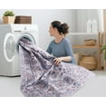 thumbnail image 4 of CAMILSON Machine Washable Rug Distressed Vintage Area Rugs Stain and Water Resistant Traditional Bohemian Indoor Carpet (2x6 2002-Grey), 4 of 8