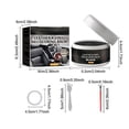 thumbnail image 2 of Kieccall 1.76 Ounce Leather Color Repair Cream Kit, Leather Recoloring Balm Restorer for Furniture Car, Leather Scratch Repair Paste Set Gift, 2 of 8