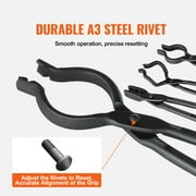 KFFKFF Blacksmith Tongs 18” 4 PCS V-Bit Bolt Wolf Jaw Z V-Bit Gripping Tongs