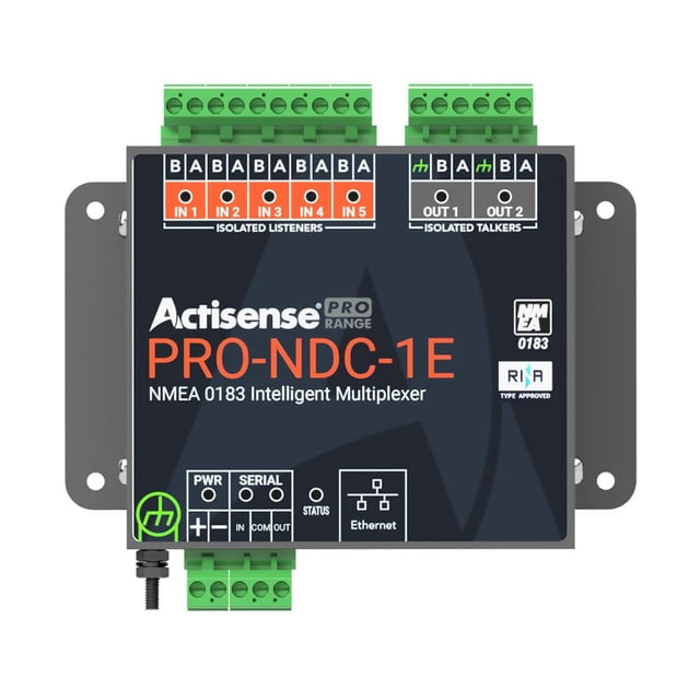 SupplyMount PRO-NDC-1E Multiplexor Marino NMEA 0183 5 Entradas/2 Salidas