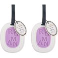 thumbnail image 1 of Bolsitas de cera perfumadas, 2 bolsitas de fragancia, ambientadores de armario hechos con cera de larga duración para cajones, armarios, guardarropas, baños (morado), 1 of 3