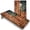 Add Carrying Case, variant on Skip's Garage | American Flag Distressed Cornhole Boards | Includes (2) Boards, (8) Bags & Optional Accessories