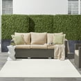 thumbnail image 3 of Nourison Versatile Indoor/Outdoor Ivory White 9' x Square Area Rug  (9 Square), 3 of 7
