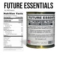 thumbnail image 2 of Future Essentials Canned Long Shelf Life All Purpose Emergency Food White Flour-12 Cans, 2 of 9