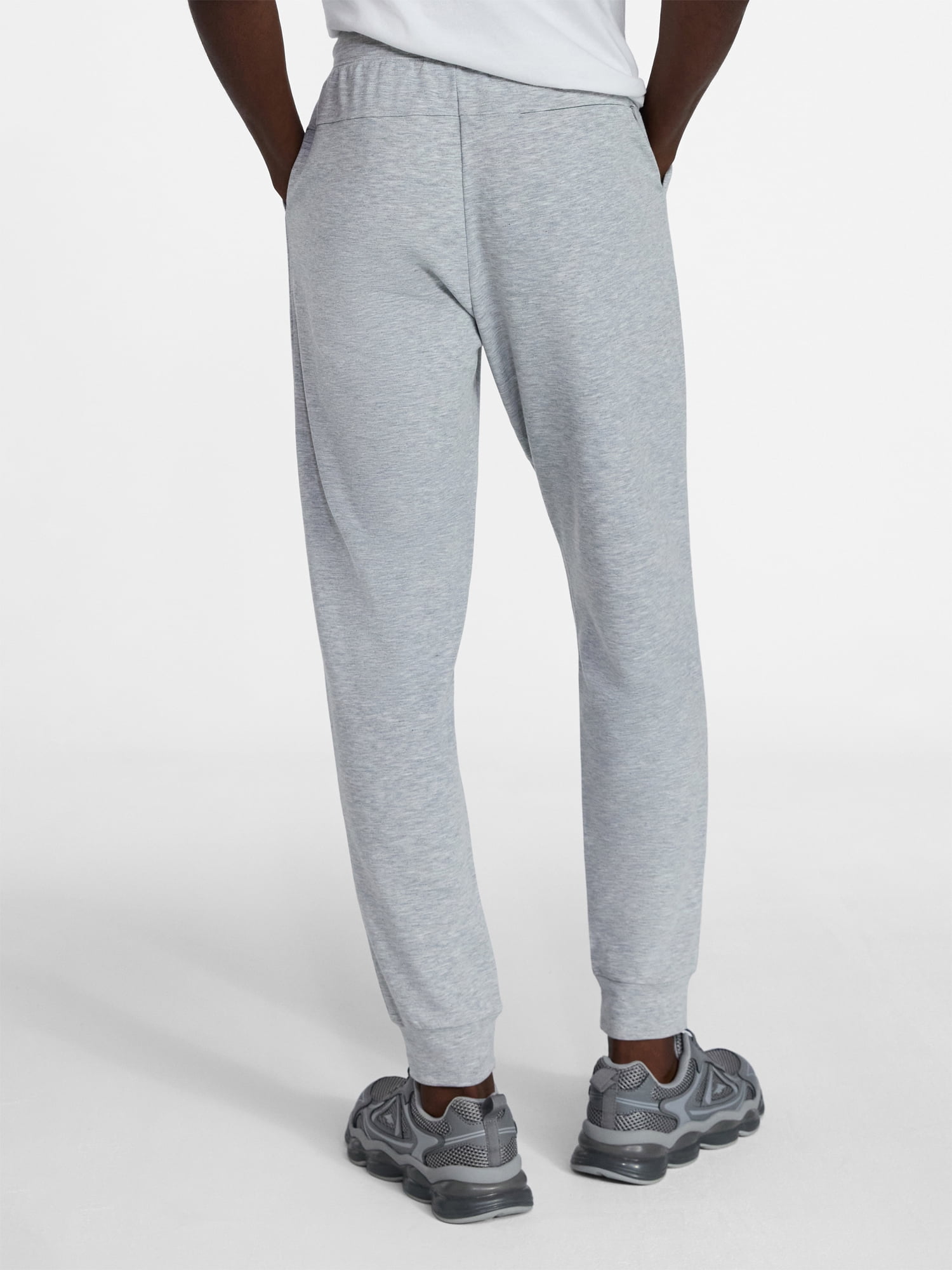 Athletic Works Men's and Big Men's Active Knit Jogger Pants, Sizes XS-5XL