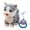 C, variant on Leash Cat Walking Set Sing Purr And Meow Animated Robot Pet Activity Lifelike Stuffed Animal Remote Control Cute Robot Toy For Kids Easter Eggs Talking Cat for Girls Toddler Easter Eggs with Easter