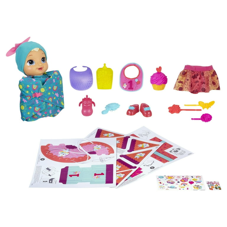Baby Alive Baby Grows Up Walmart Exclusive 1 Growing Doll Toy 14 Party Surprises