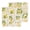 Green Yellow, variant on Summer Lemons Kitchen Dish Towels for Drying Dishes Set of 2, Retro Farmhouse Botanical Fruit Leaves Waffle Weave Microfiber Hand Tea Bathroom Towels Quick Dry & Absorbent Towel 12x12