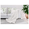 thumbnail image 4 of GpLuMy All Season Waffle Premium Thermal Blanket King Size 108"x90" Durable Soft Cozy Breathable Weave Design 100% Cotton, Ivory, 4 of 7