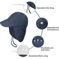 thumbnail image 3 of 2 Pack Baby Sun Hats UPF 50+ Toddler Beach Hat for Girls Boys 0-4 Years, 3 of 7
