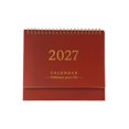 thumbnail image 2 of 2027 Desk Calendar, Desktop Standing Flip Calendar, Tabletop Calendar, Spiral Binding Desk Calendar, 2027 Monthly Table Calendar, Freestanding Desktop Calendar for Home Office Workspace Daily Use, 2 of 4
