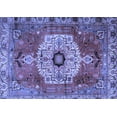 thumbnail image 1 of Ahgly Company Indoor Rectangle Persian Blue Traditional Area Rugs, 7' x 9', 1 of 4