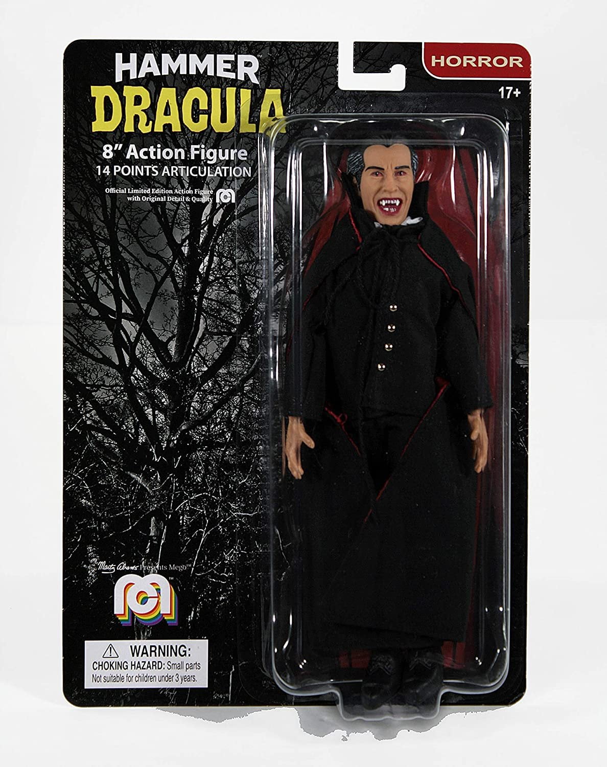 Mego Dracula Glow in The Dark With Purple Cape 8" Action Figure 2019 Wave 6 for sale online 