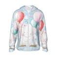 thumbnail image 2 of Lsque Cute Elephant UPF 50+ Lightweight Sun Protection Men's Women's Long Sleeve Shirt, Hoodie Performance -Large, 2 of 9